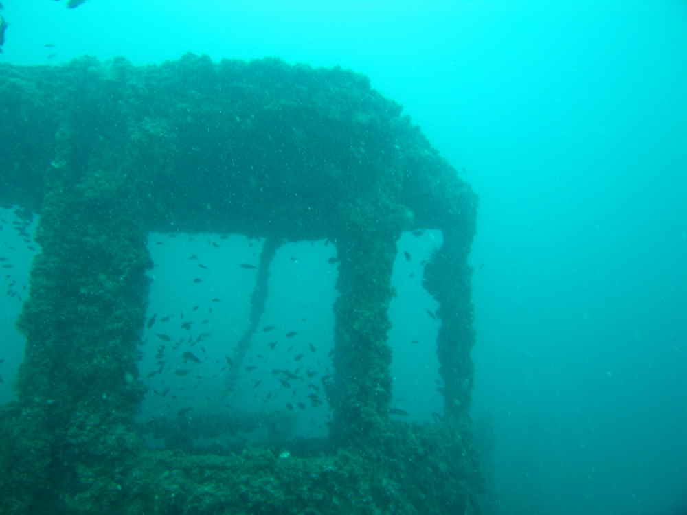 Photo of a part of the King Cruiser wreck.